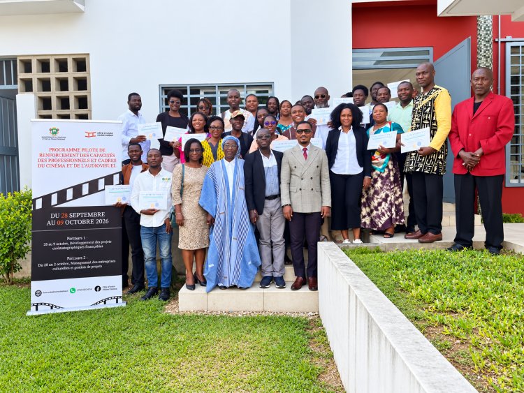 Cinéma ivoirien : Neuf projets pitchés pour faciliter l’accès au financement, mieux structurer les projets et renforcer les entreprises du cinéma et de l’audiovisuel